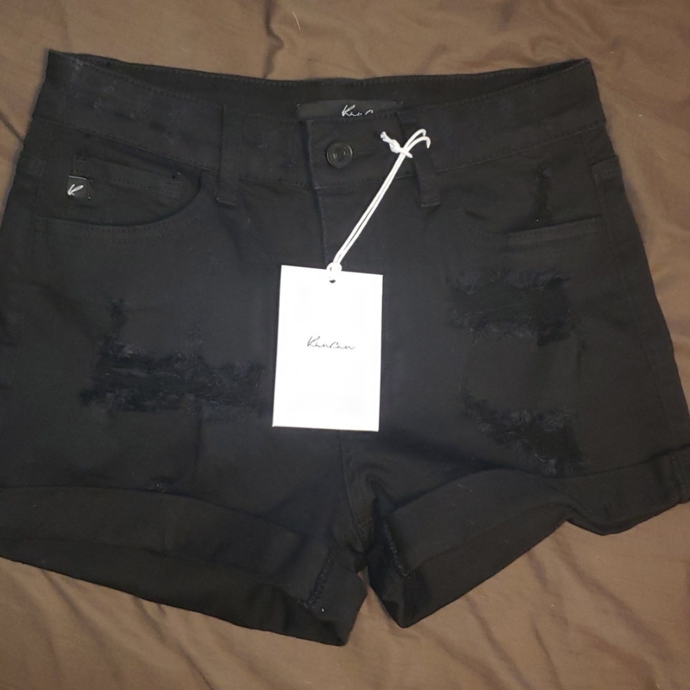 Kancan distrrssed shorts